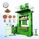 Hydraulic Cocopeat Briquette Press 400ton Coco Peat Disc Press Machine Coir Pith Disc Making Machine for 60mm Coconut Coir Discs