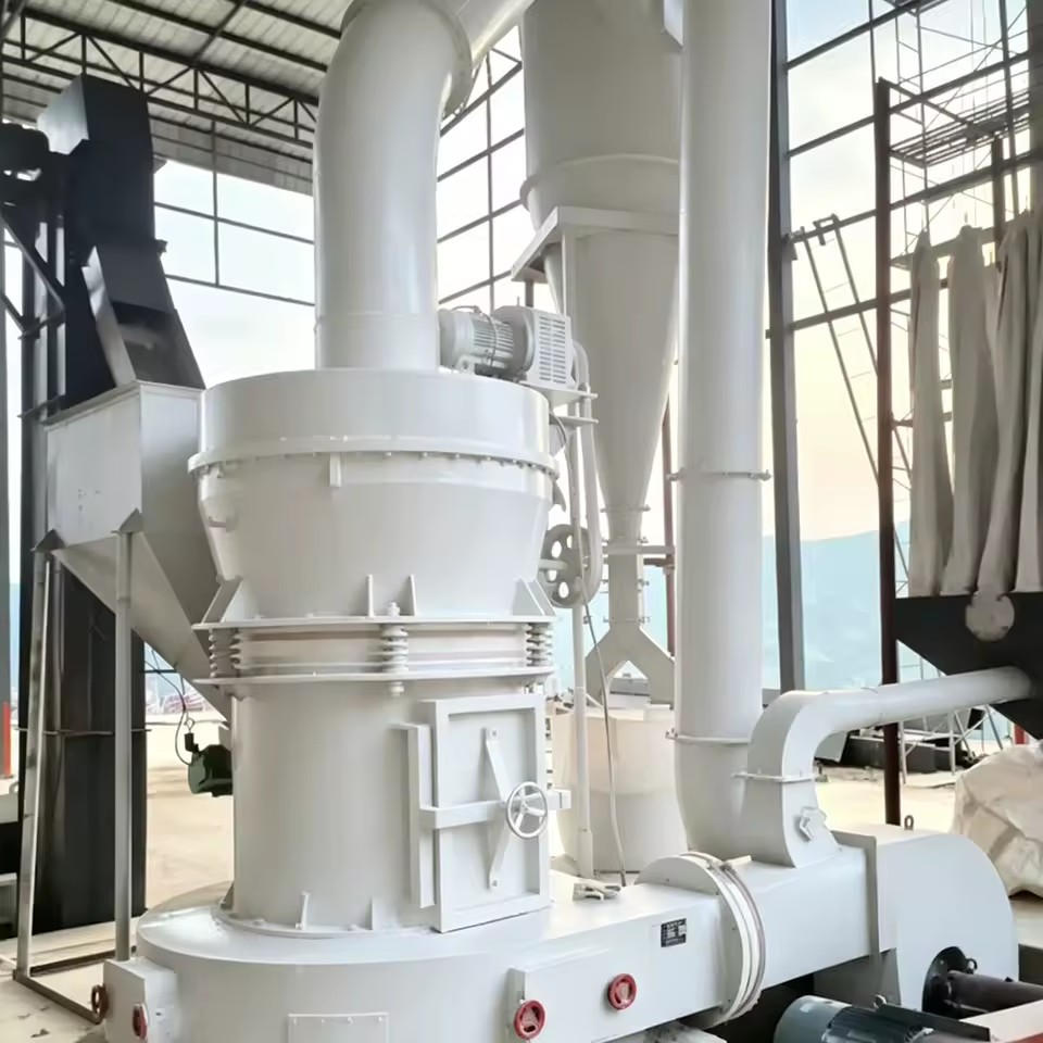 Limestone Raymond Grinding Mill Powder Making Machine 120-325 Mesh Motor & Bearing 5-25t/h Capacity for Cement Plant