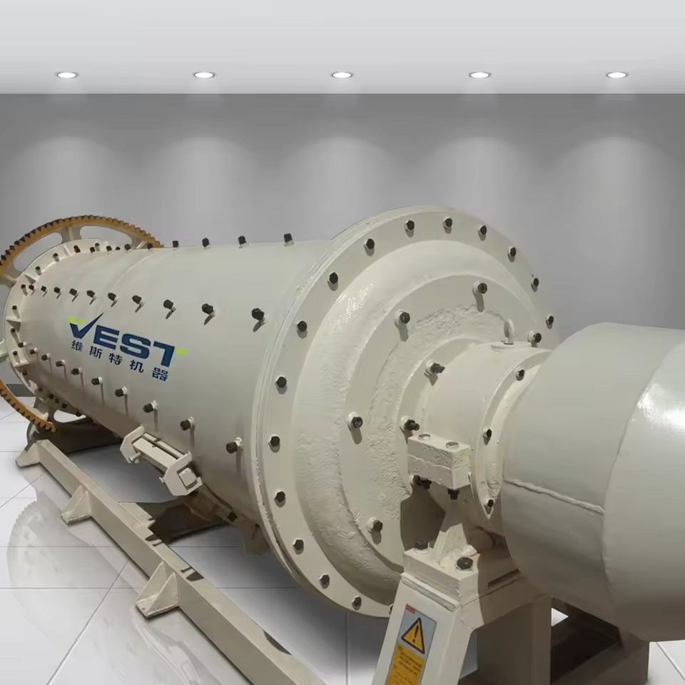 Continuous Wet Ball Mill Limestone Quartz Sand Grinding Production Equipment