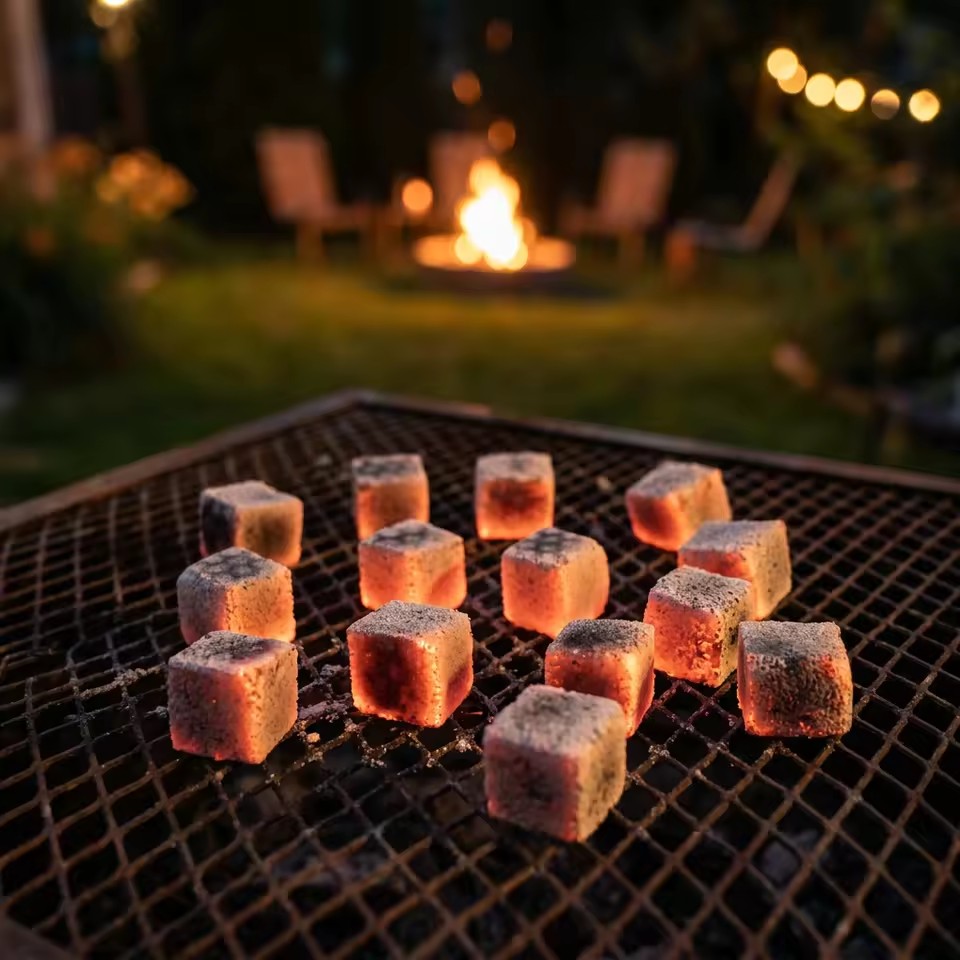 Indonesian shisha is high-quality coconut shell charcoal activated carbon charcoal briquette