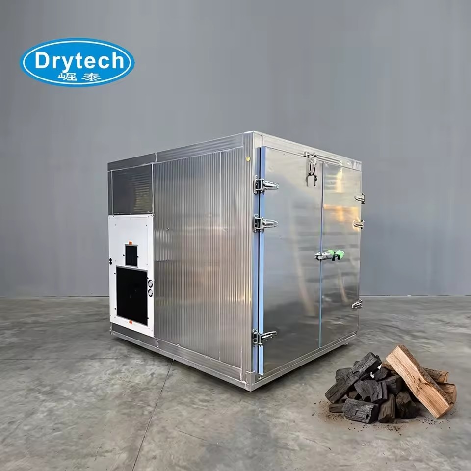 Zero Emission Charcoal Briquette Heat Pump Dryer Environmental Friendly