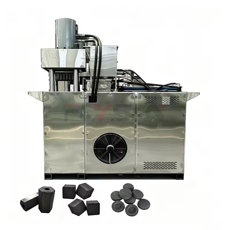 Professional Manufacture Hookah Charcoal Producing Line Complete Shisha Charcoal Making Equipment
