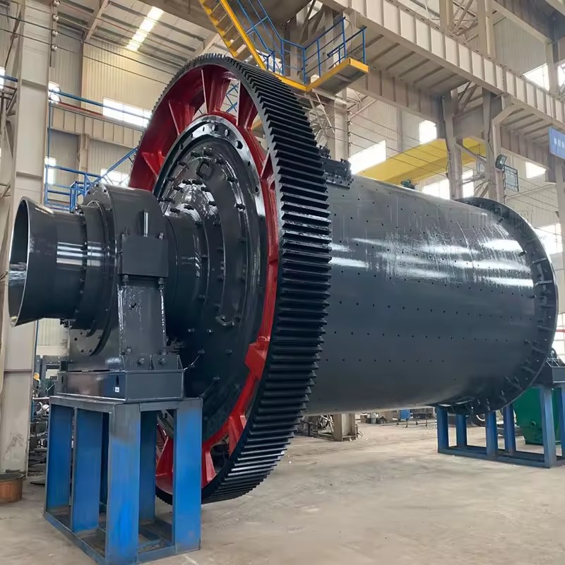 Gold Ore Processing Ball Mill with AC Motor and Engine Mining Quarry Stone Crushing Equipment