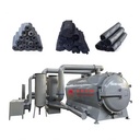 Industrial Horizontal Wood Log Carbonization Furnace Large Capacity Hardwood Charcoal Making Machine Biomass Biochar Stove