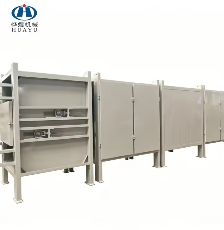 Industrial Continuous Chain Plate Dryer Multi Layer Mesh Belt Drying Machine for Briquette Charcoal Ore Pellets