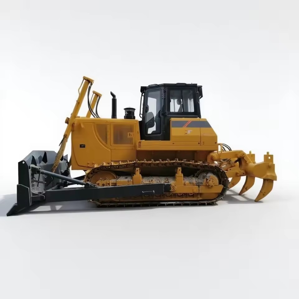Earthmoving Machine CLGB320 New 320HP Mining Crawler Bulldozer With 3-Teeth Soil Ripper