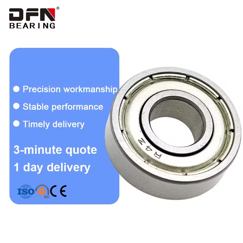 DFN Micro MR74 MR52 2x5x2.5 MR137 7x13x4 R4 R4-zz R5ZZ R8 2RS R2 ZZ R3Z R4Z R4ARS Rodamiento R4zz Rls5 Deep Groove Ball Bearing