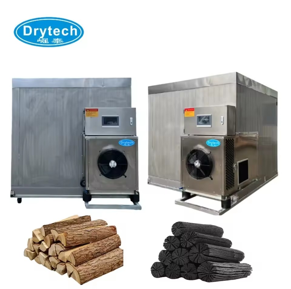24h Continuous Working Wood Charcoal Heat Pump Drying Machine