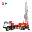XJ350 API Truck-Mounted Drilling Oil Drilling and Workover Rig for Oilfield Drilling