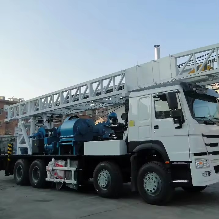 1500m 1000m 3000m top drive truck mounted