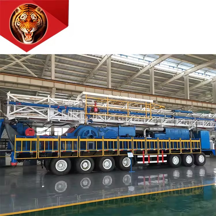 Tigerrig Biggest Plant Supply ZJ30 1700CT Trailer Mounted Drilling Rigs for Sale Oilfield