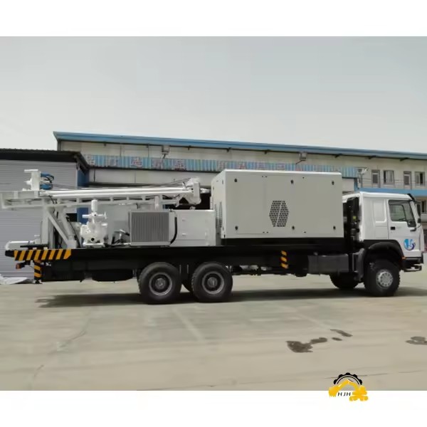 DTH Deep Water Well Drilling Machine Oilfield 600-1500m Deep Hydraulic Rotary Borehole Drill Rig at Cheap Price