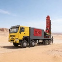 ODM OEM Diesel-Powered Water Drilling Rig Max.300m Truck-Mounted for Oilfield Auxiliary Gear Pump Motor Engine Low Maintenance
