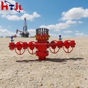 HTJL New API 6A Monoblock Christmas Tree Set HPHT Rated NACE MR0175 Sour Service Wellhead Package Oilfield Rig High Oilfield Rig