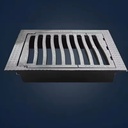 Customizable Black Ductile Iron Roadway Drainage Grates Black Bitume/Epoxy Surface Treatment EN124 C250 Standard Engineer Grade
