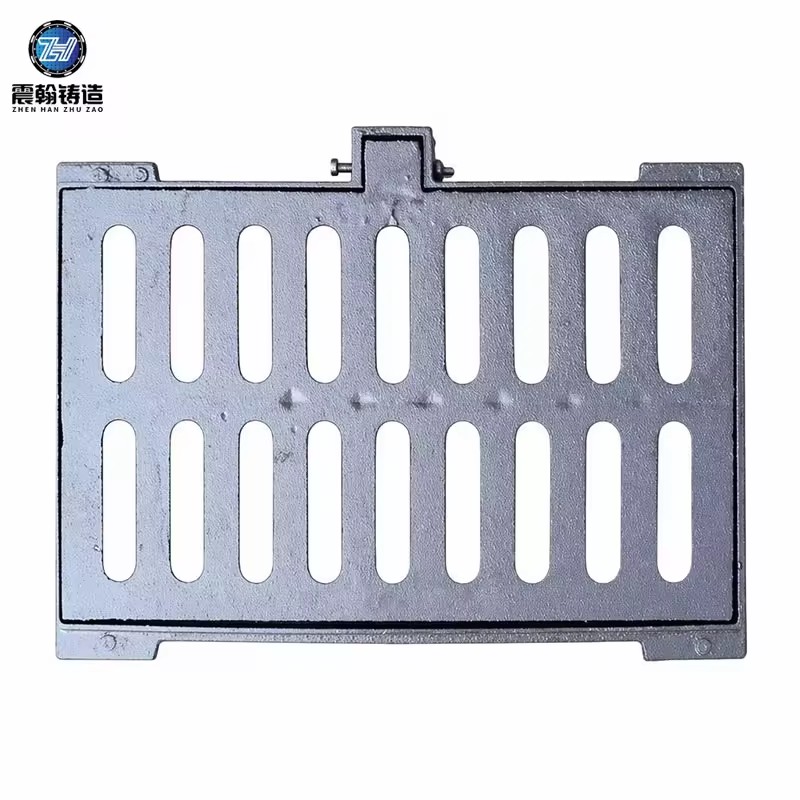 EN124 Heavy Duty Ductile Iron Storm Water Drain Grating for Road Drainage Project Supplier