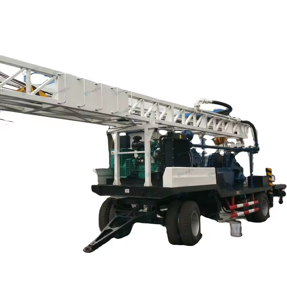 XJ350 Truck Mounted Drilling Oil Drilling&Workover Rig for Oilfield