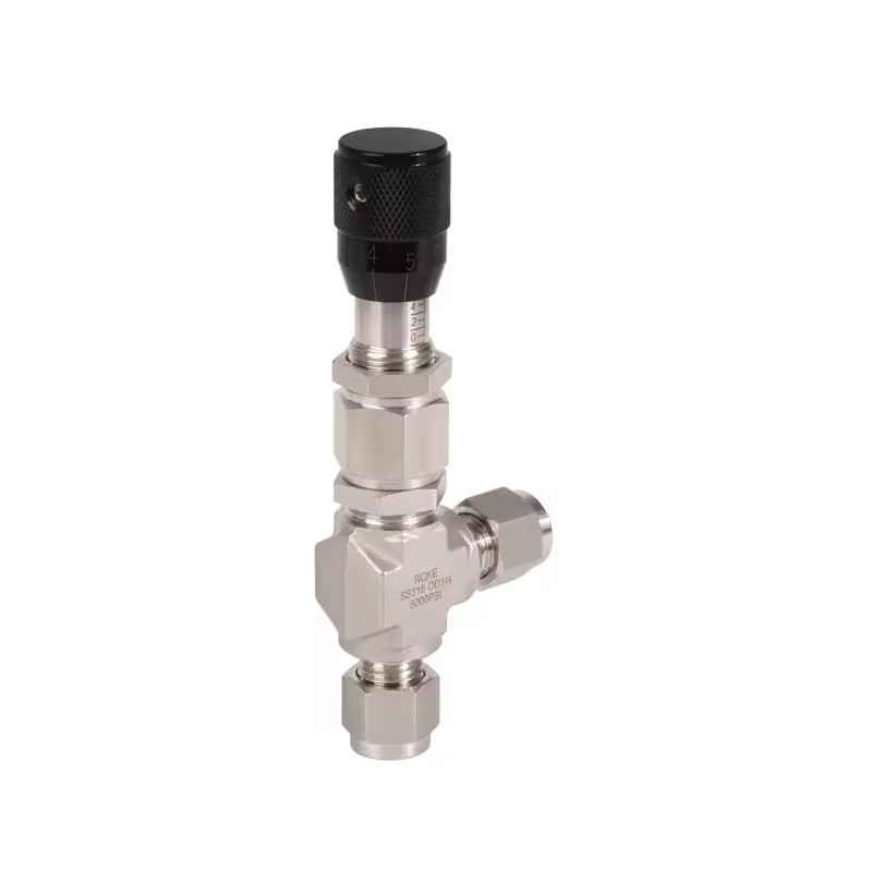 Micro Regulating Low Flow Rate Metering Control Valve Manual Power Needle Stainless Steel Angle Trimming Valve for Gas