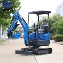 R15 Excavators Mining Digger Machine Mini Bagger Snow Rotary Kubota Engine Excavator for Sale