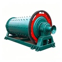 Factory Direct 10 Ton Ball Mill AC Motor Wet/Dry Grinding High Efficiency ISO CE Certified for Mining Ore Bearing Gearbox