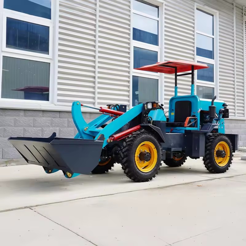 Factory Price 4x4 Diesel EPA Approved Small Scale Mining Quarry Site Utility Ready to Ship Mini Backhoe Loaders