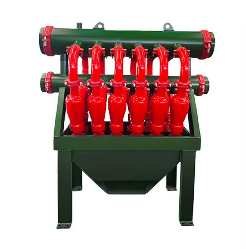 API Certified Factory Supply Oilfield Desilter Drilling Rig Equipment Drilling Mud Solid Control System