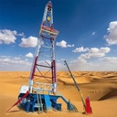 Engine Powered Oilfield Drilling Rig for Oil Gas Well Construction Exploration and Deep Drilling