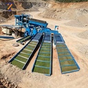 Large Throughput River Sand Gold Rotary Trommel Heavy Duty Drum Screen Alluvial Gold Mining