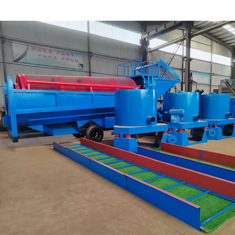 Small Washing Trommel Mining Gold Prospecting Equipment Machine for Sale