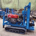 Multi-Functional Drilling Rig for Water Well 120m Depth Compact Design Low Maintenance Hydraulic Diesel Crawler Drilling Rig