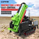 Deepwater Drilling Rig 35 Horsepower Diesel-hydraulic Water Well Drilling Rig Suitable for Industrial Water Wells
