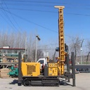 Pneumatic Drill Rig Machine for Water Wells 400m Borehole Drilling with Gear and Pump-New or Used Core Components Included