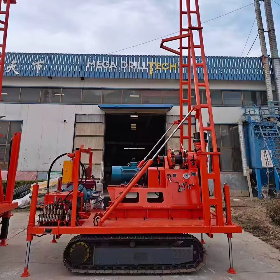 600m Diesel 220V Multi-Purpose Water Well Drilling Rig with Engine & Motor