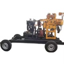 200m Deep Drilling Rig for Water Well Drilling Diesel-Powered Portable Engine Pump Motor Gear Bearing 300mm Drilling Diameter