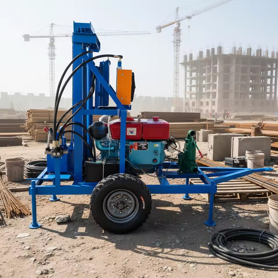 High Precision Drill Head Water Well Drilling Rig for Accurate Hole Drilling Work