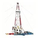 ZJ30 Diesel-powered Skid-mounted Rotary Oil Drilling Rig Pump Gearbox Onshore Petroleum Drilling Machine for Oil Gas Exploration