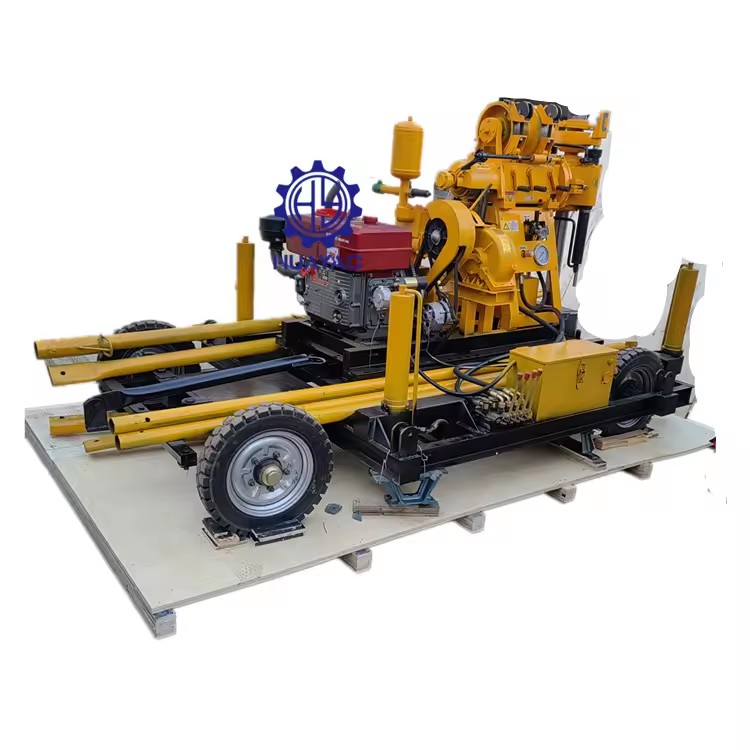 High Quality Rig Hydraulic Water Oil and Well Drilling Rig Machine for Road and Construction Exploration
