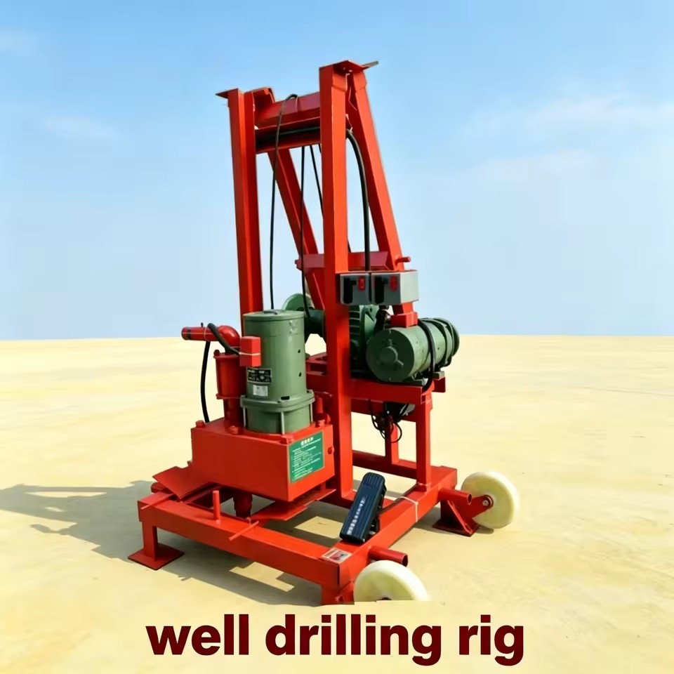 Durable and Efficient Water Well Drilling Rig with Integrated Compressor for Enhanced Air Circulation and Borehole Stability