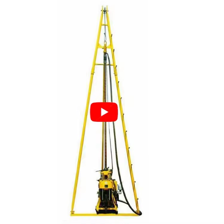 Depth 600 Meters Core Drilling rig Water Well Drilling rig With air Compressor mud Pump Geological Exploration