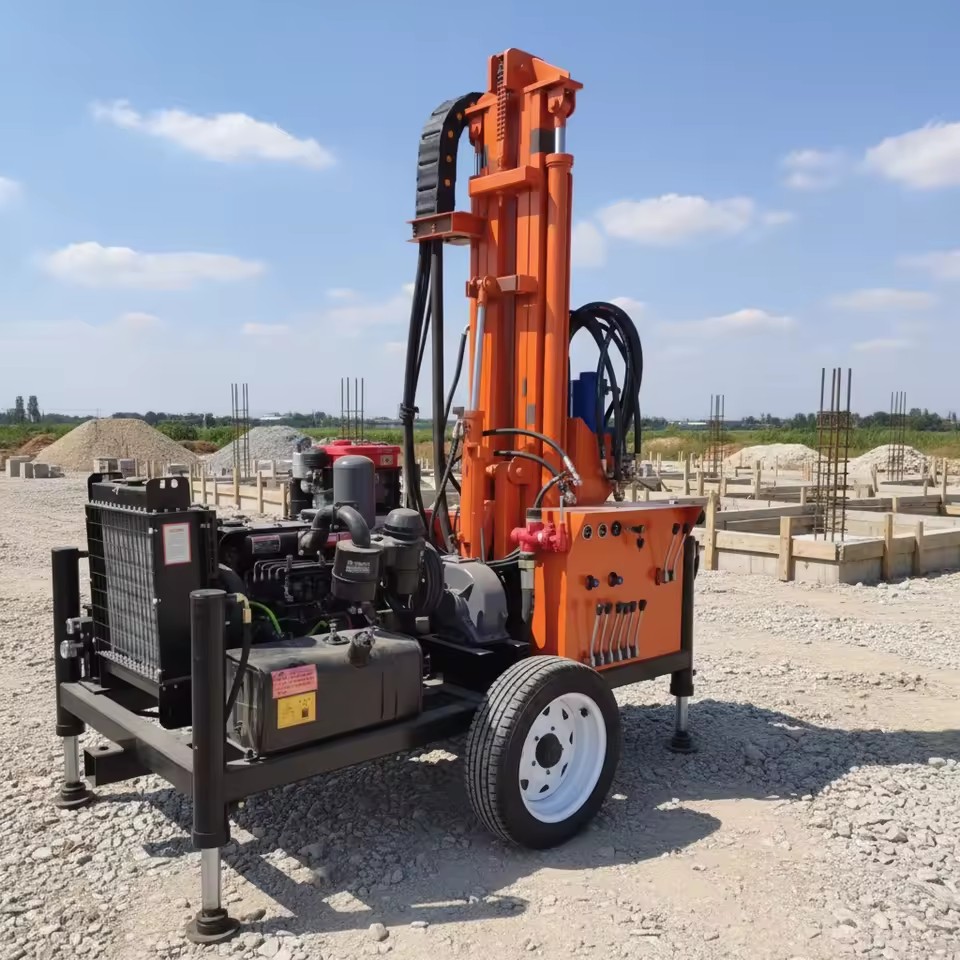 Water Well Drilling Rig Easy Moving Drilling Equipment for Sale