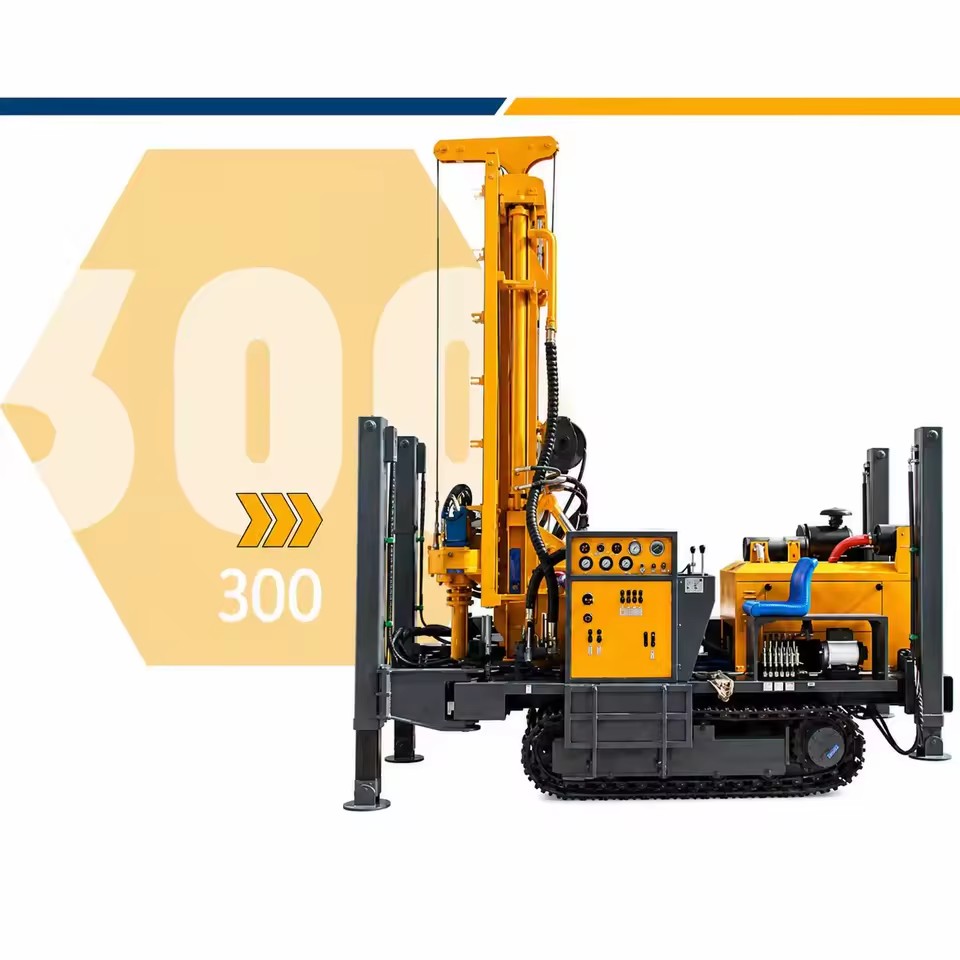Diesel Mine Drilling Rig Well Drilling Rig for Mining High Quality Equipment for Drilling Operations- 300
