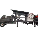 Factory Price Small Scale Gold Ore Mining Equipment Rock Gold Mining Plant with Diesel Jaw Crusher
