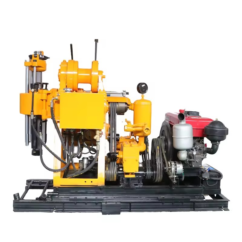 200m Hydraulic Coring Water Well Drilling Rig Water Well Drilling Rig with Tower