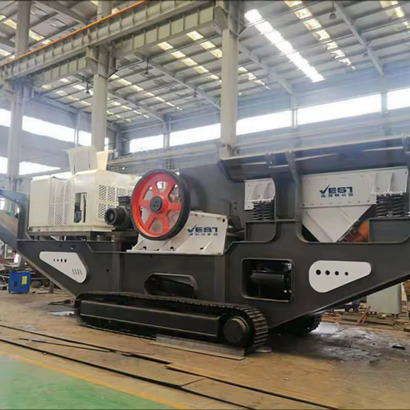 Mining Machinery High Efficiency Industrial Stone Crusher Machine Portable Tracked