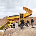 Gold Mining Machine Manufacturer 20tph Gold Mining Prospecting Miner Equipment with Motor & Engine High Hardness Carbon Steel