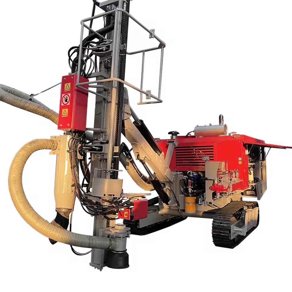 D Rig for Mining 80-115mm 30meters 15bar Mine Drilling Machine Portable Complete Mining Rig