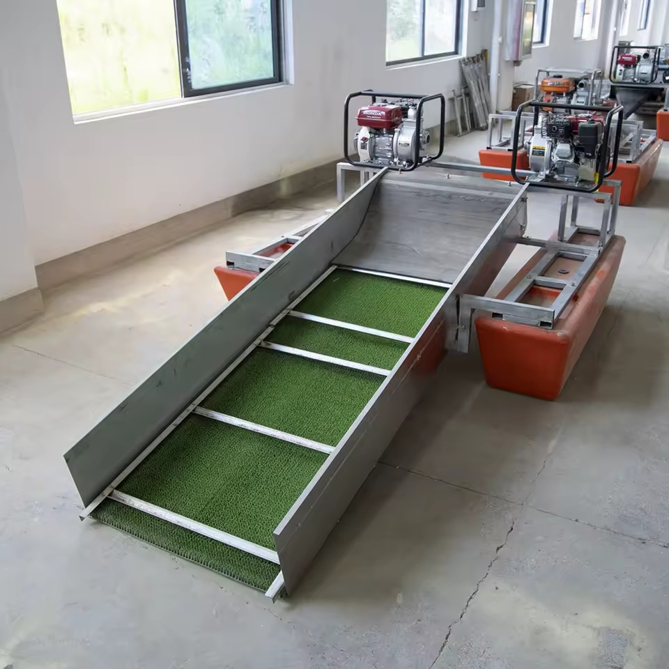 High Efficiency Mining Processing Machine Mini Portable 4 Inch Gold Dredge for Sale
