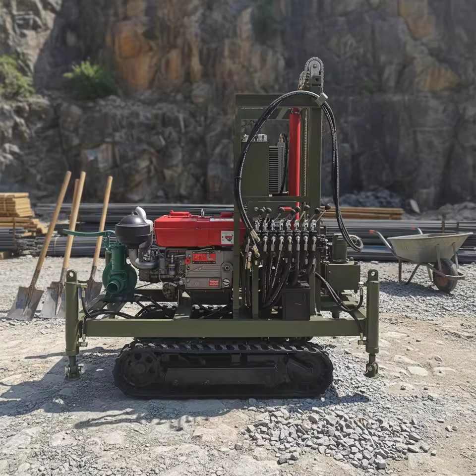 Free Shipping 200m Depth Borehole Drilling Rig Water Well Drilling Rig for Sale