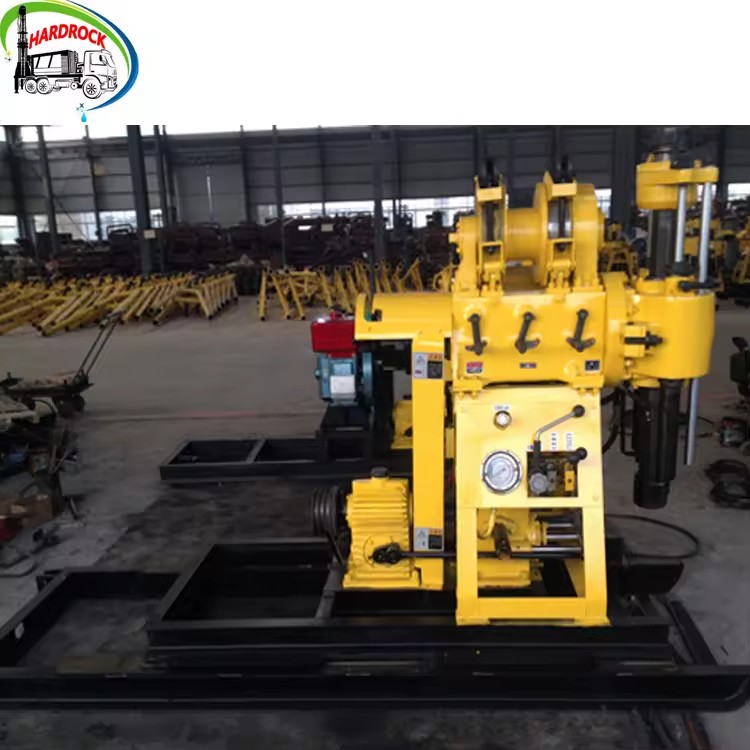 Portable Diesel Hydraulic Water Well Drilling Rig for Civil Wells