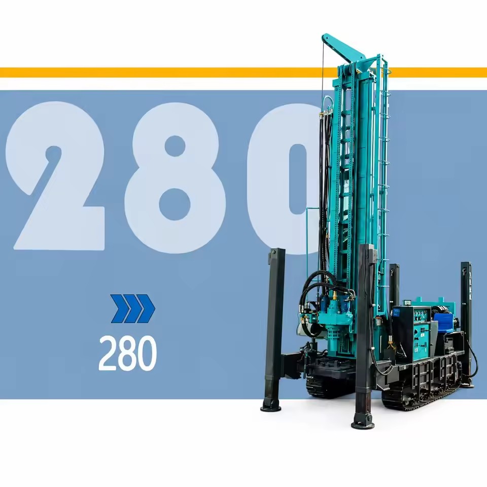 Diesel Engine Mine Drilling Rig Well Drilling Rig for Mining High Quality Equipment Energy & Mineral Equipment -280